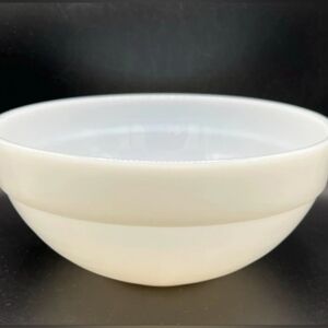 White Ceramic Serving Bowl - Classic Home Dining